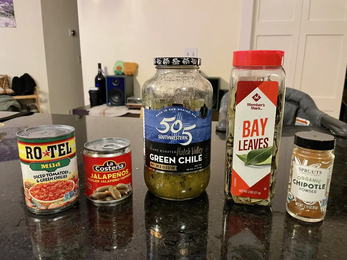 Slow cooker ingredients